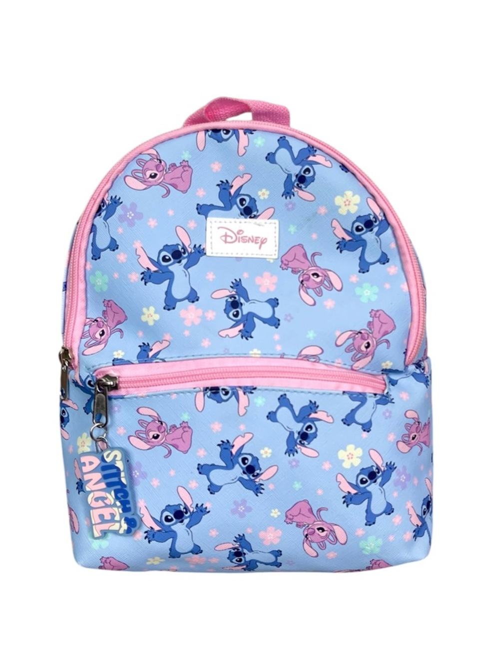 Disney’s Light Stitch and Angel Mini Backpack with Water Bottle - Picture 2 of 2